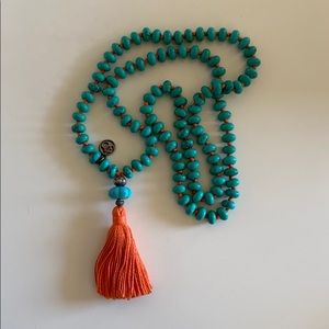 Handmade Turquoise Mala Beads